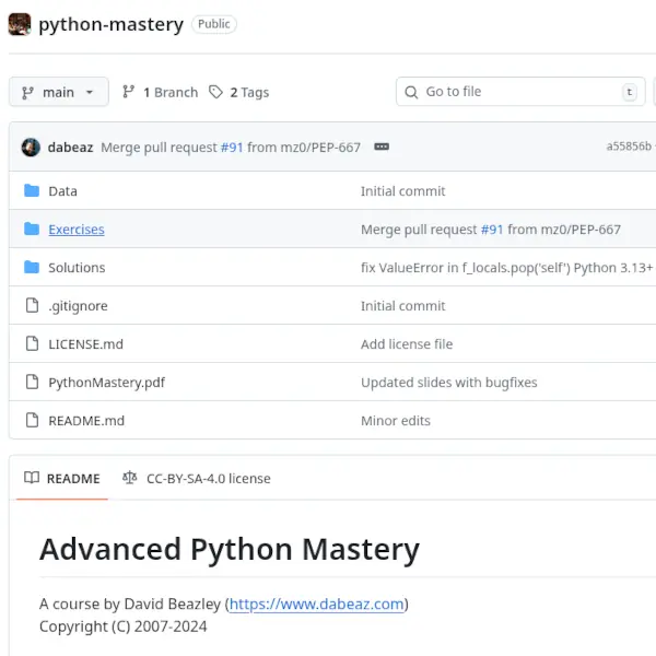 Advanced Python Mastery