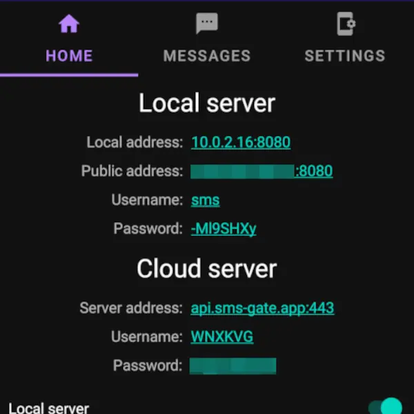 SMS Gateway for Android