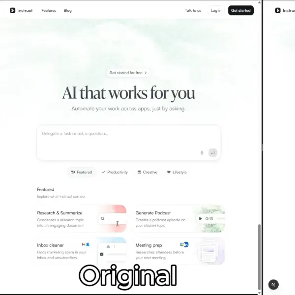 AI Website Cloner Template