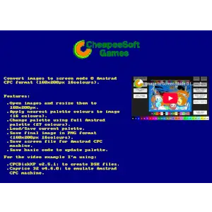 Amstrad CPC - Image Mode 0